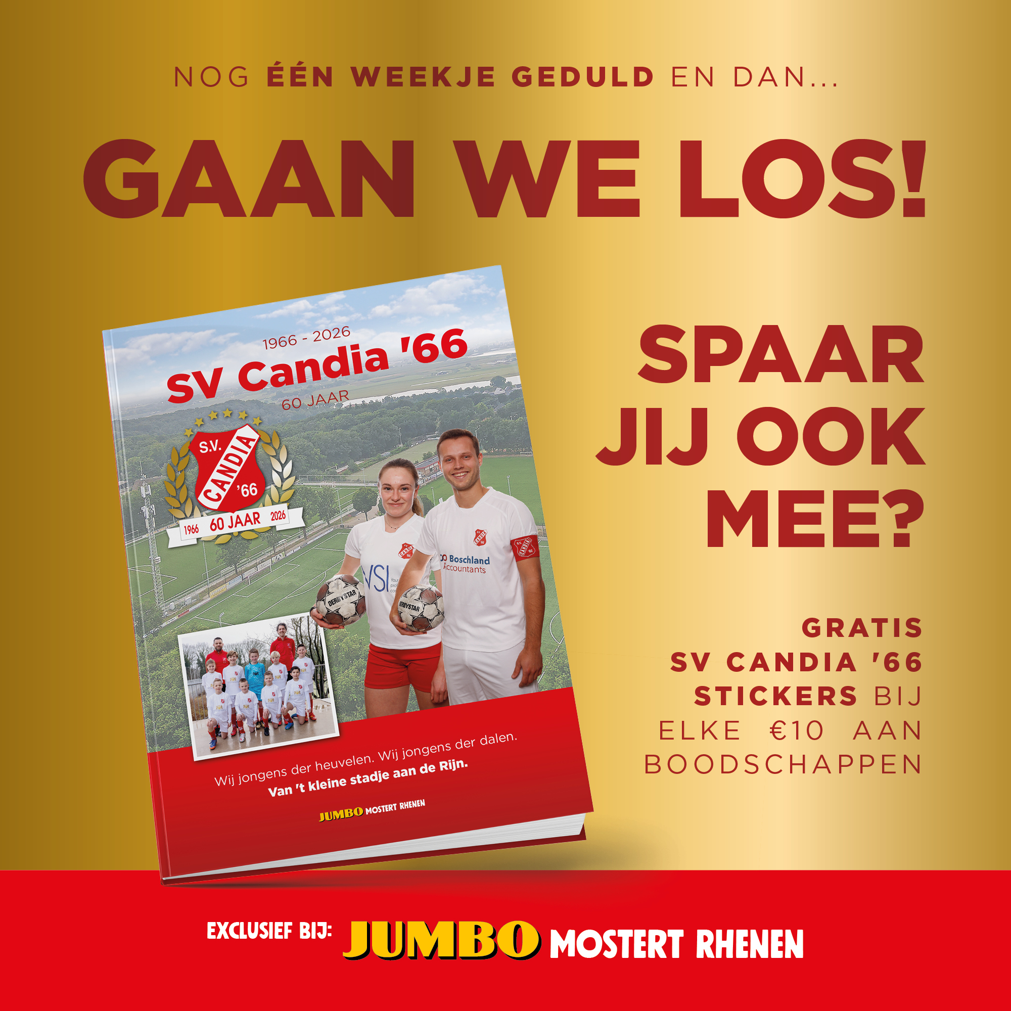 ⚽ Nog even geduld…
