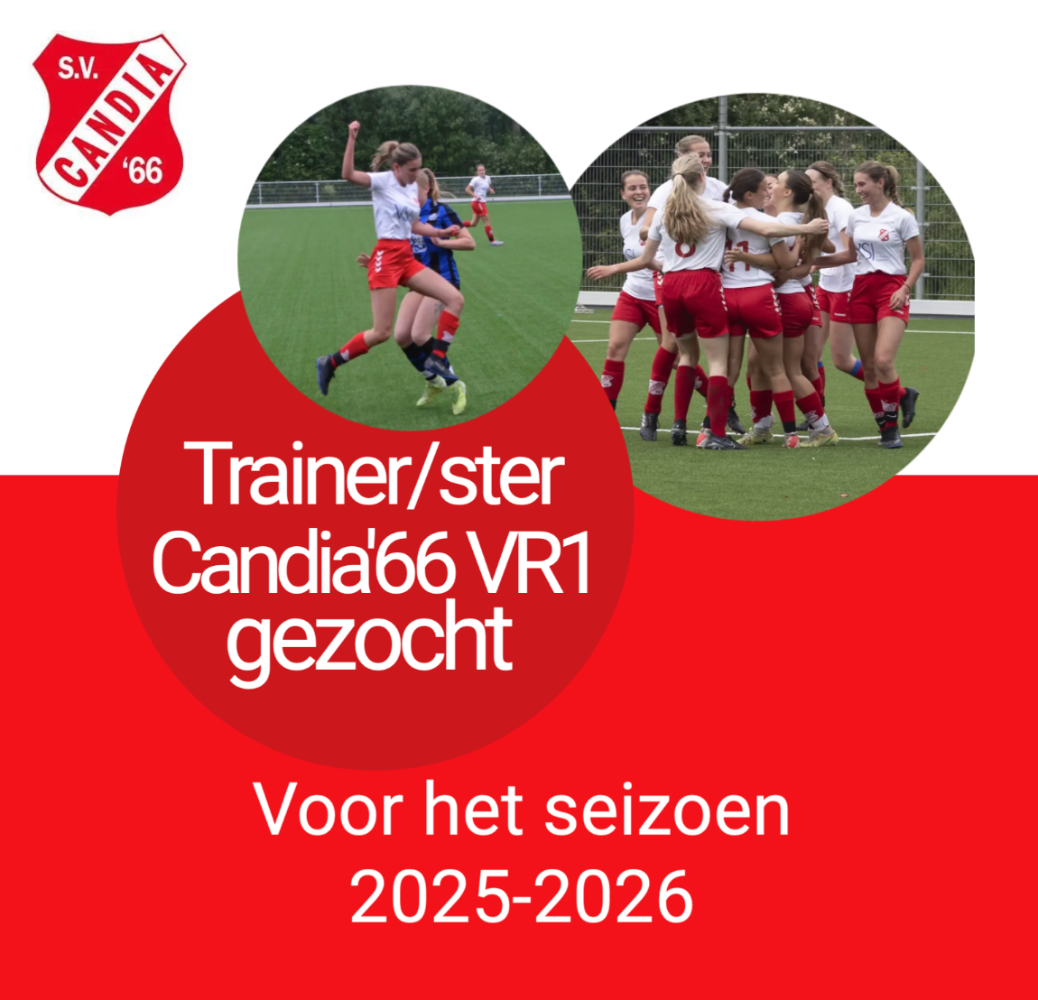 VACATURE HOOFDTRAIN(ST)ER VR1 CANDIA’66