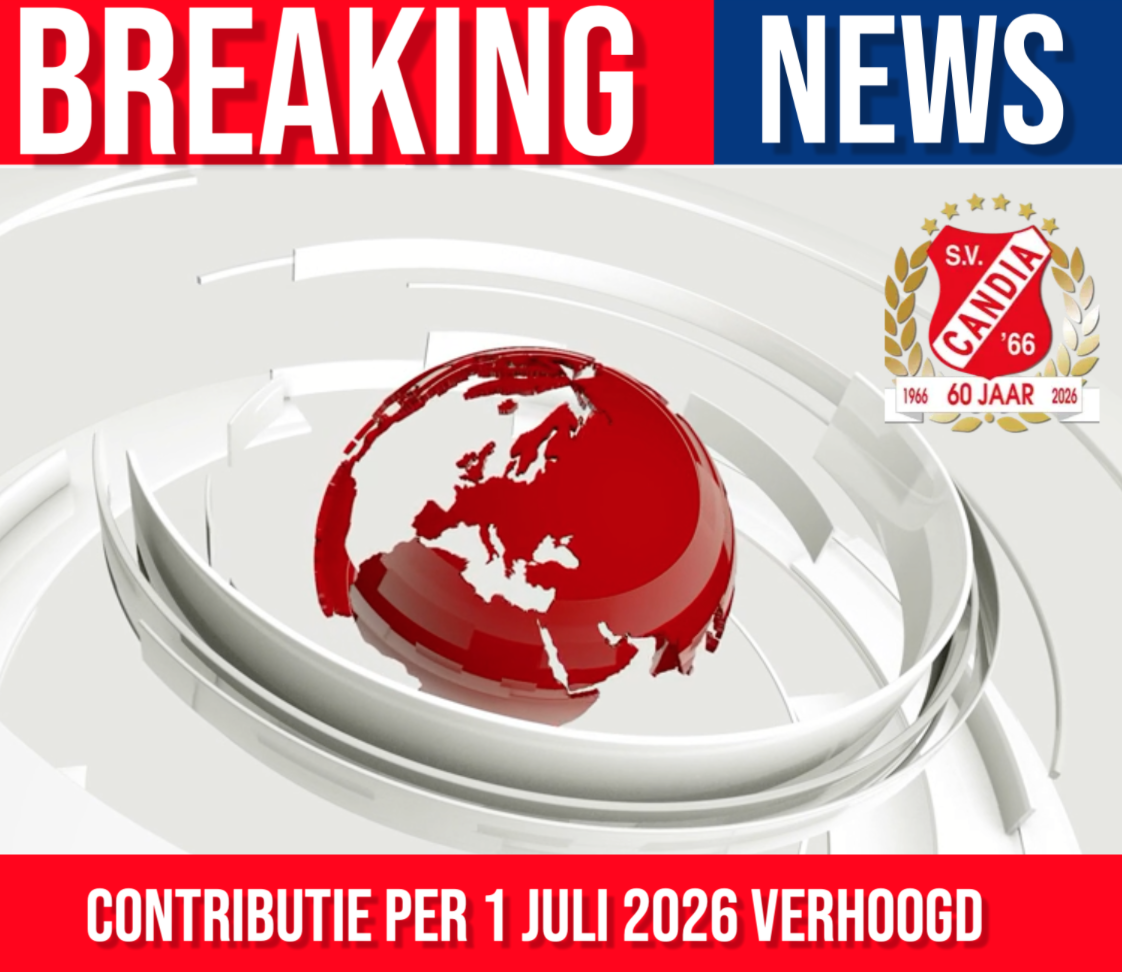Contributieverhoging per 1 juli 2026