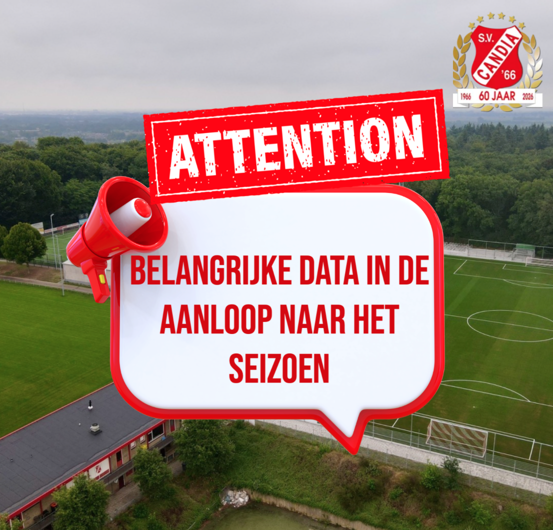 Belangrijke data in de aanloop naar het seizoen 2026-2027