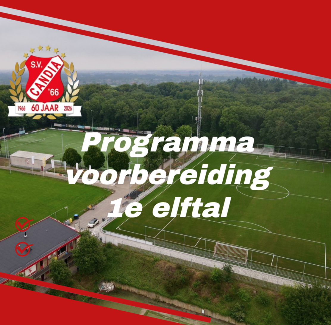 Voorbereiding 1e elftal